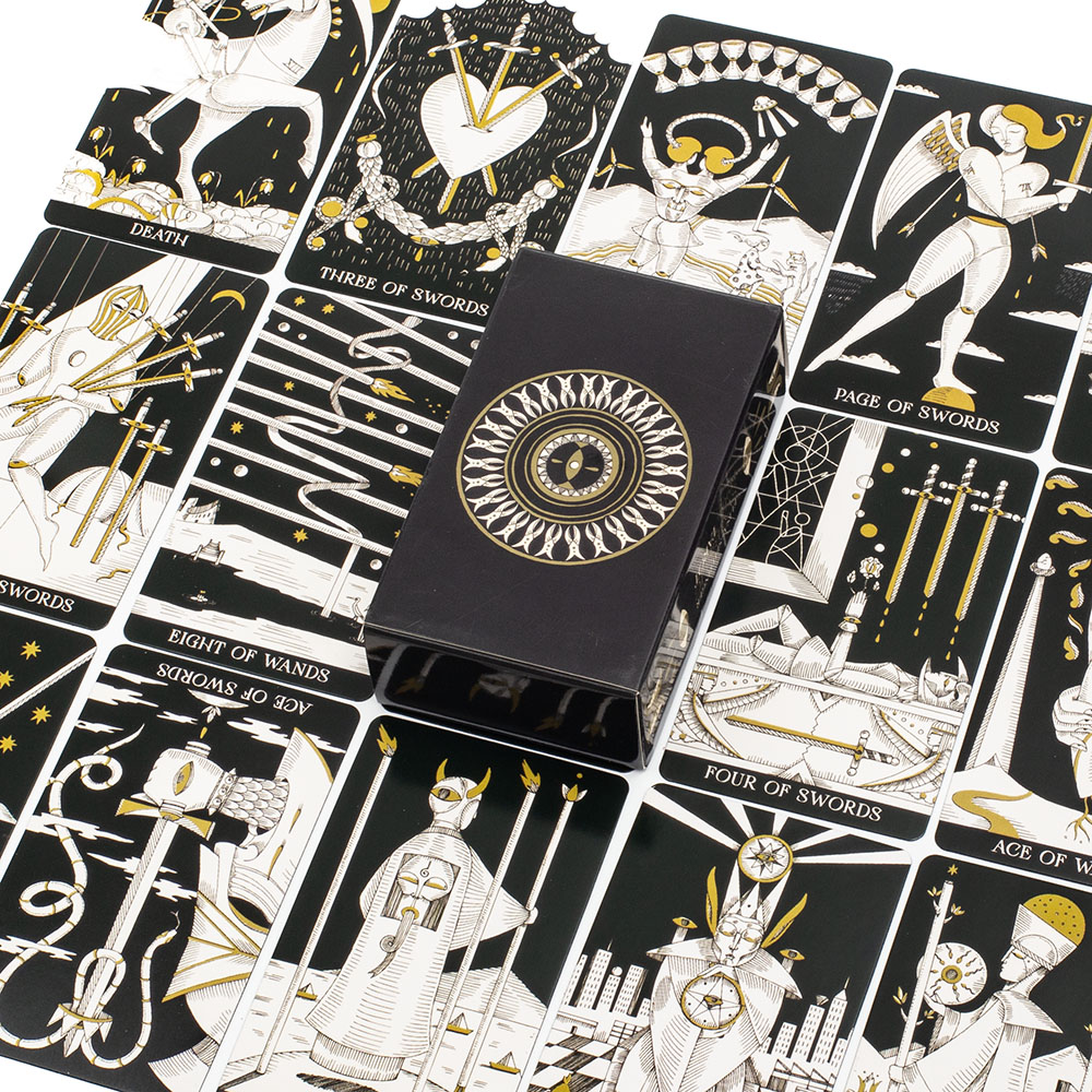 Tarot Cards Deck With Guidebook - 78 Adet Detaylı Kullanım Kılavuzlu, İngilizce
