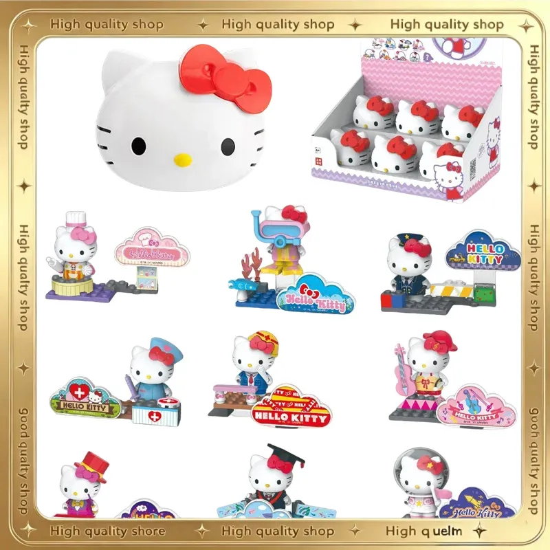 Anime Action Figure Blind Box - Sanrio Hello Kitty Anime Aksiyon Figürü,