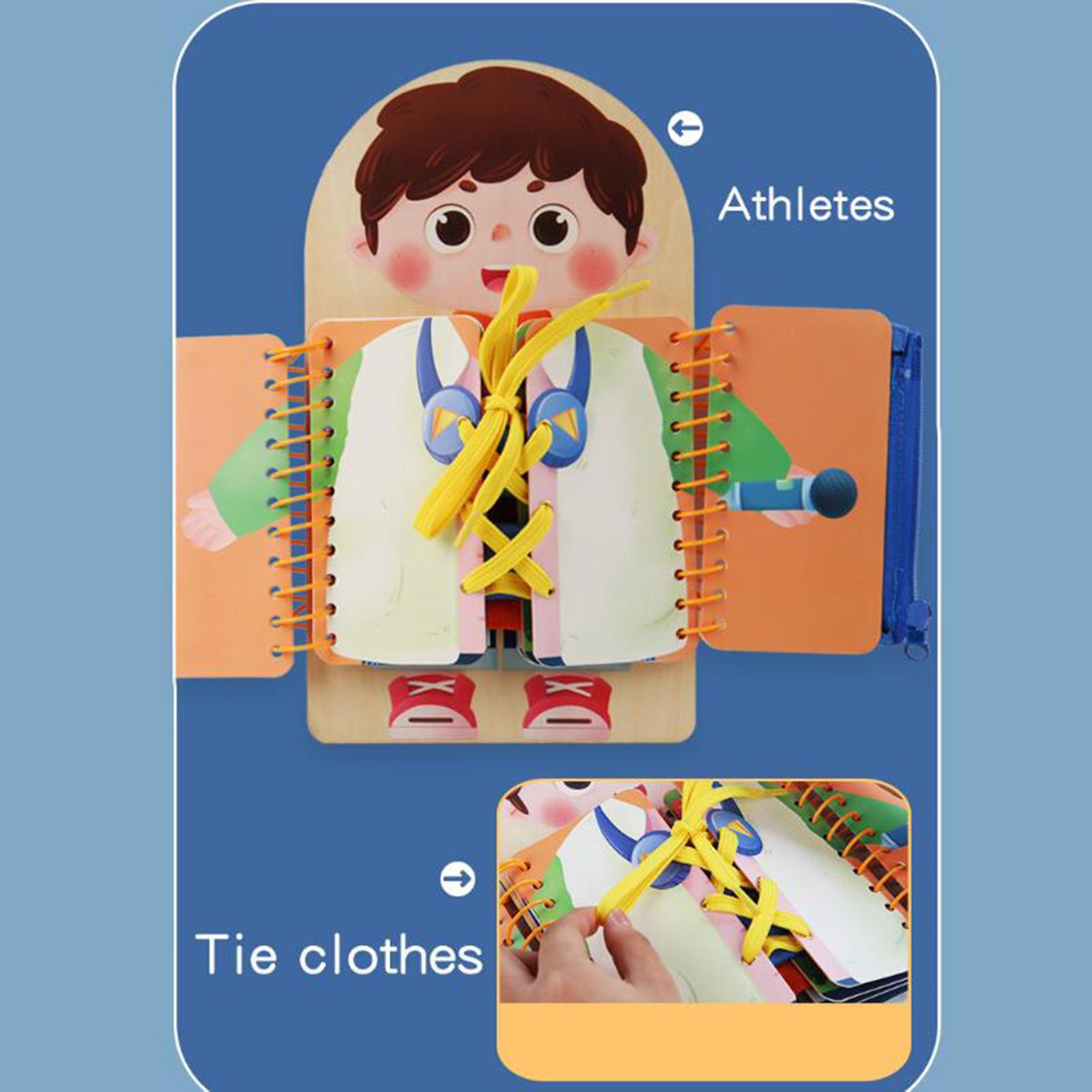 Montessori Wooden Busy Board Toddler - Yeni yürümeye başlayan çocuklar için Montessori