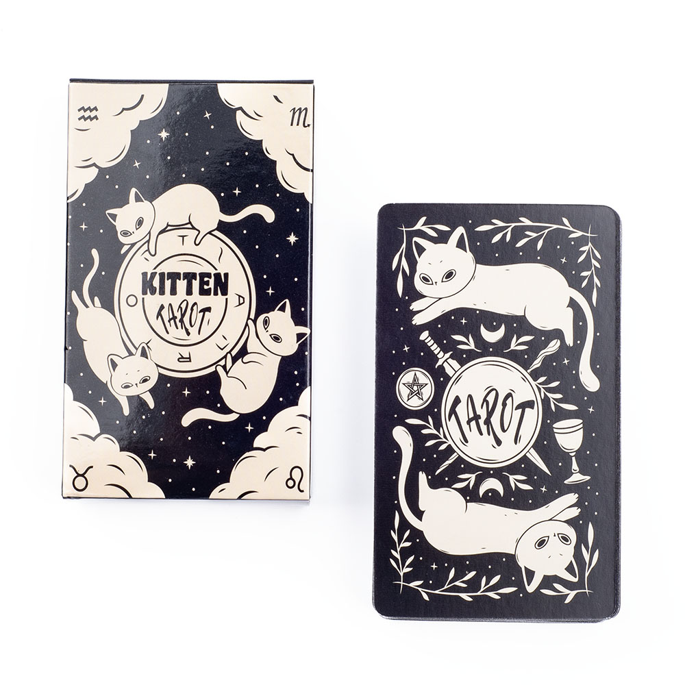 Kitten Tarot Kartları, 78 Adet - Tarot Cards Deck With Guidebook incelemesi ve fiyatı