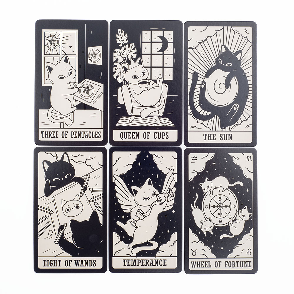 Kitten Tarot Kartları, 78 Adet - Tarot Cards Deck With Guidebook incelemesi ve fiyatı