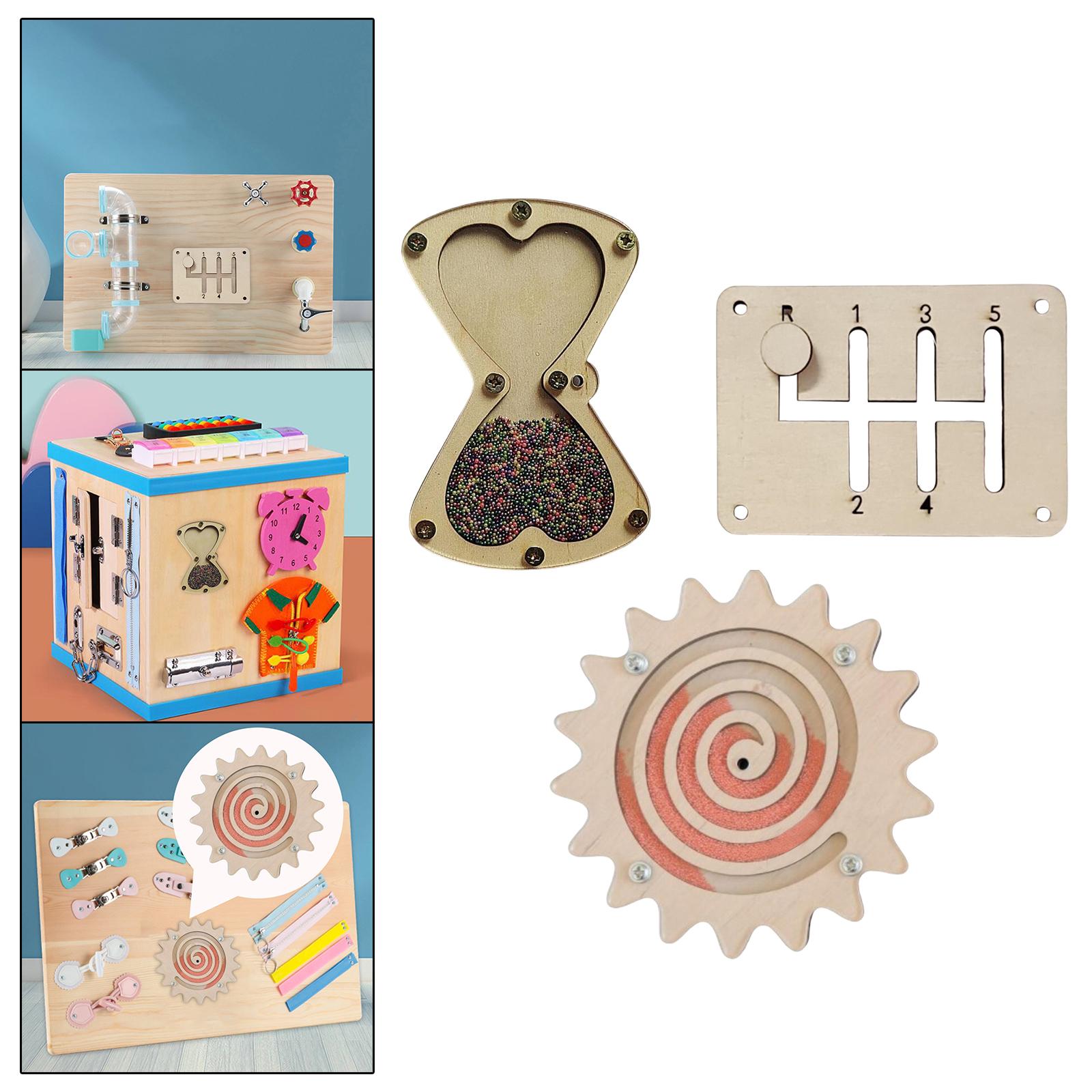 Montessori Aktivite Panosu Aks - Montessori Wooden Busy Board Toddler incelemesi ve fiyatı