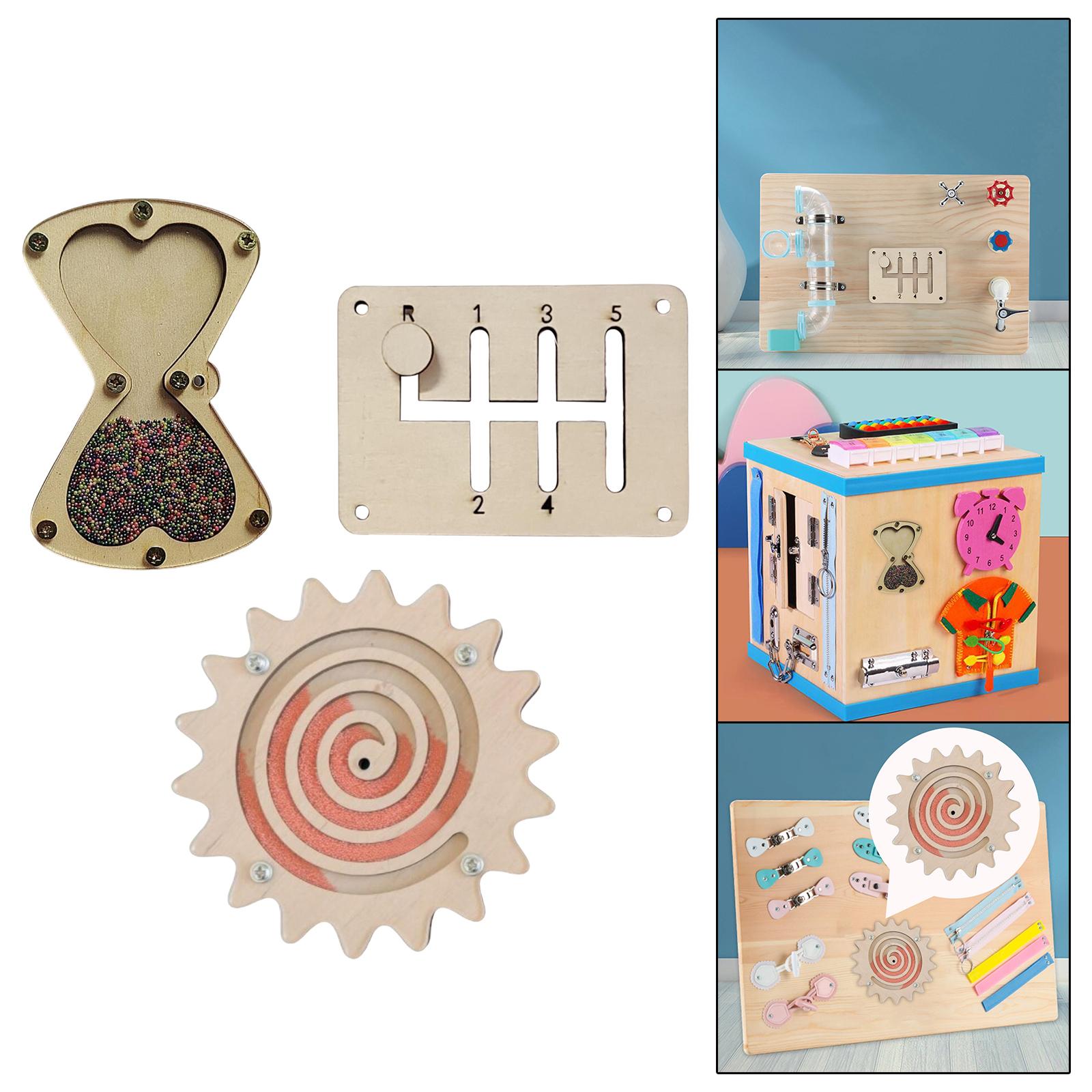 Montessori Aktivite Panosu Aks - Montessori Wooden Busy Board Toddler incelemesi ve fiyatı