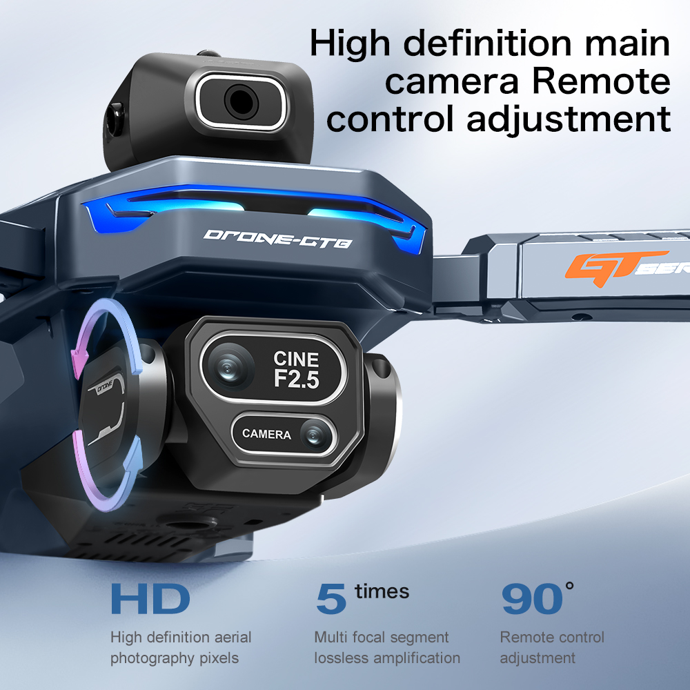 GT8 Katlanabilir GPS RC Drone, - Fpv Brushless Rc Drone 4K incelemesi ve fiyatı