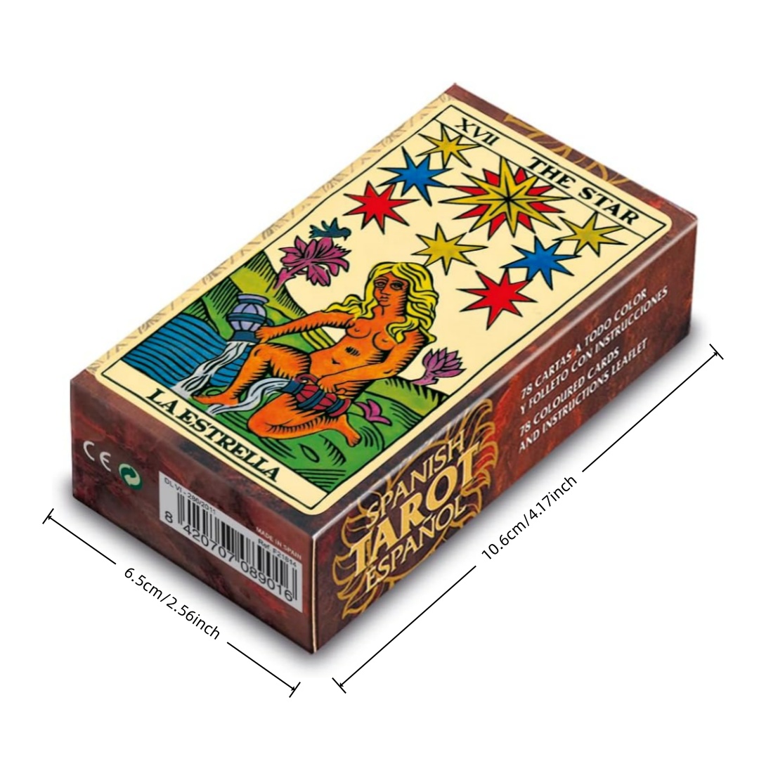 78 Kartlık Klasik Marsilya Tar - Tarot Cards Deck With Guidebook incelemesi ve fiyatı