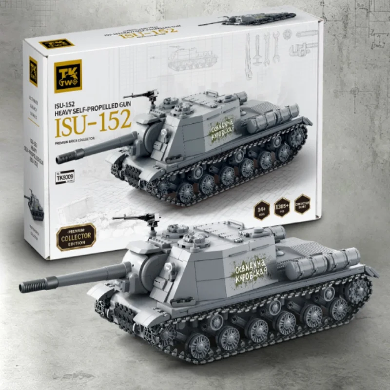 Moc ISU-152 Ağır Saldırı Topu  - Lego Compatible Military Tank incelemesi ve fiyatı