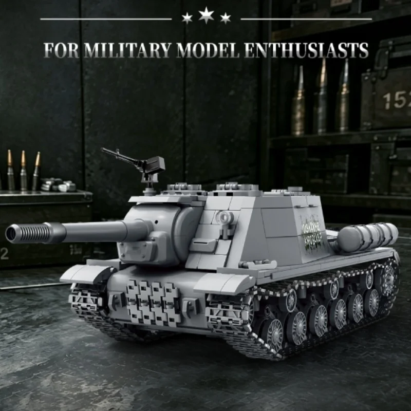 Moc ISU-152 Ağır Saldırı Topu  - Lego Compatible Military Tank incelemesi ve fiyatı