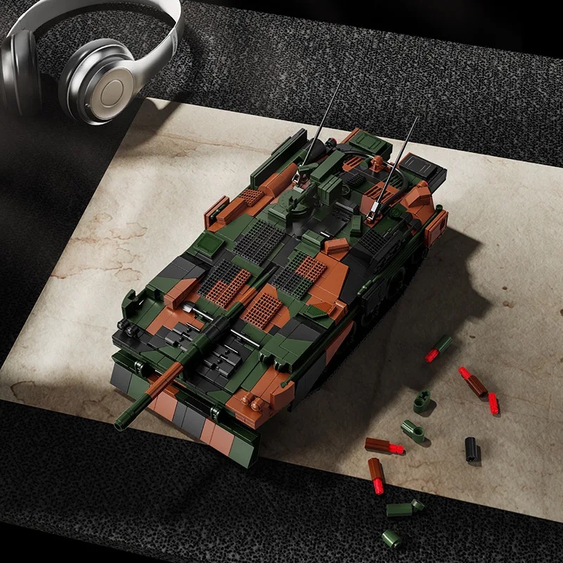İsveç STRV103B Tankı Askeri Mo - Lego Compatible Military Tank incelemesi ve fiyatı