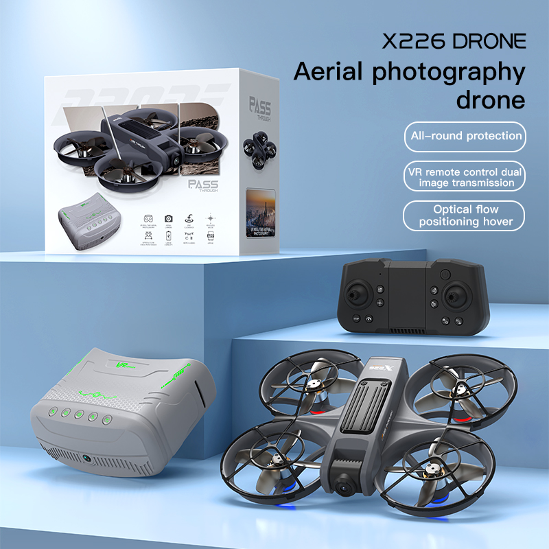 X226 VR FPV Drone 4K HD Çift K - Fpv Brushless Rc Drone 4K incelemesi ve fiyatı