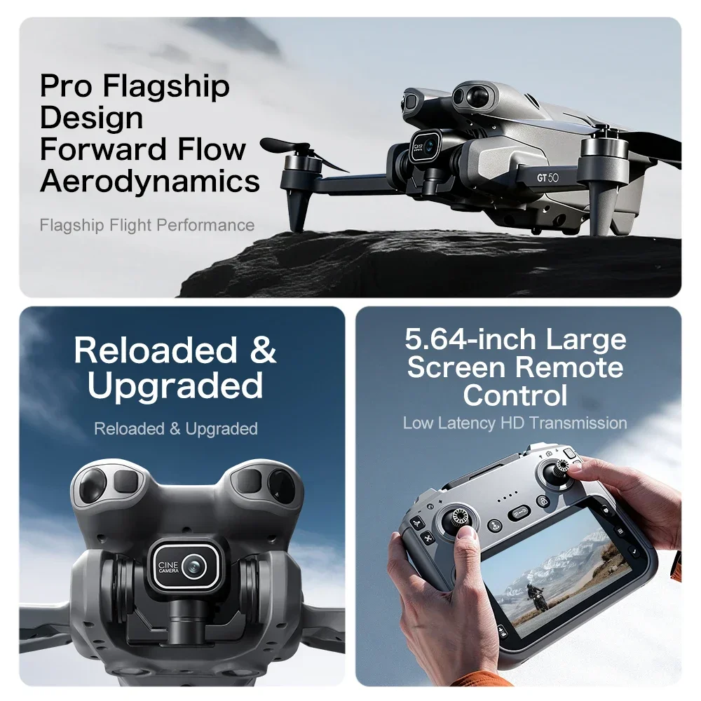 Çift HD Kameraya Sahip 4K/6K/8 - Fpv Brushless Rc Drone 4K incelemesi ve fiyatı