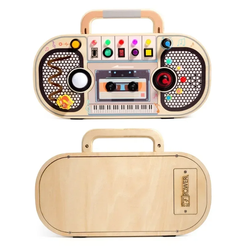Montessori Yöntemiyle Tasarlan - Montessori Wooden Busy Board Toddler incelemesi ve fiyatı