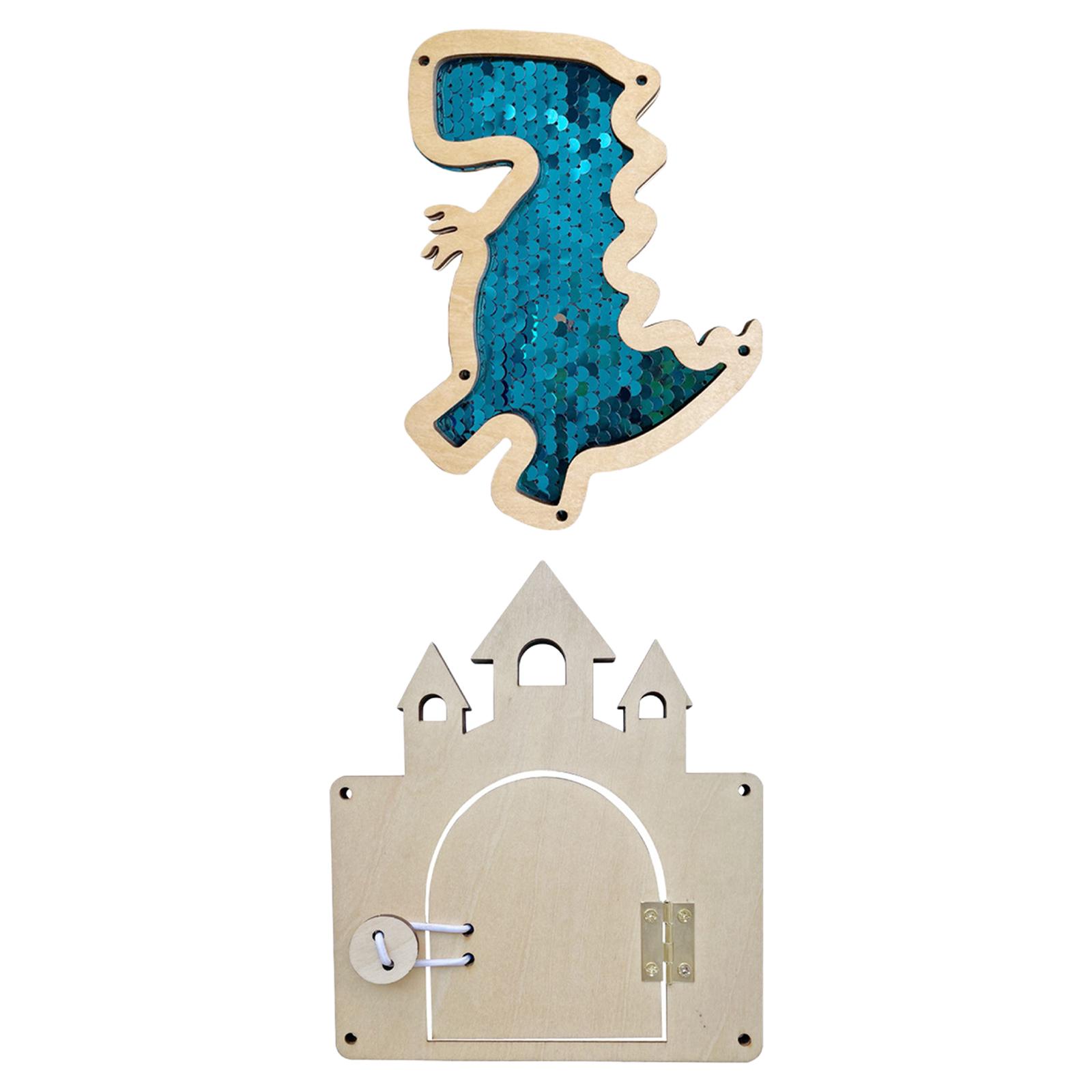 Ahşap Aktivite Panosu, Kendin  - Montessori Wooden Busy Board Toddler incelemesi ve fiyatı