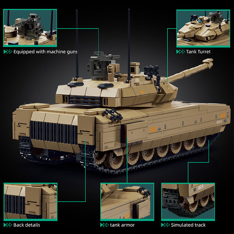 Askeri 924 Parça Delta Force M - Lego Compatible Military Tank incelemesi ve fiyatı