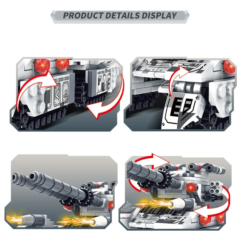 2026 İkinci Dünya Savaşı Asker - Lego Compatible Military Tank incelemesi ve fiyatı