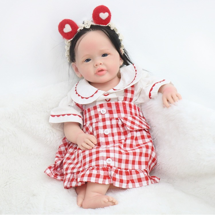 22 İnç Gerçek Silikon Yeniden  - Reborn Baby Doll Silicone Realistic incelemesi ve fiyatı