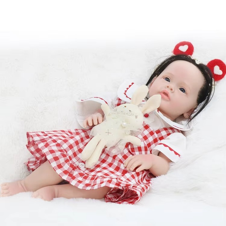 22 İnç Gerçek Silikon Yeniden  - Reborn Baby Doll Silicone Realistic incelemesi ve fiyatı