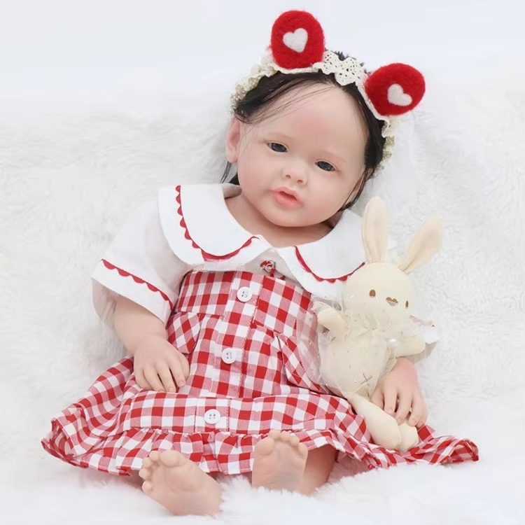 22 İnç Gerçek Silikon Yeniden  - Reborn Baby Doll Silicone Realistic incelemesi ve fiyatı