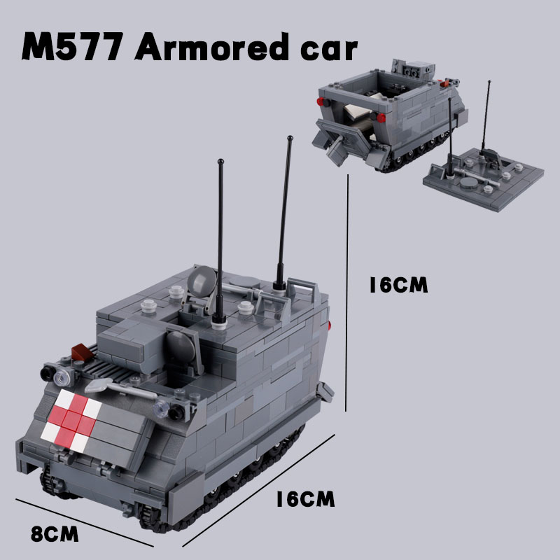 Modern askeri panzer tankı M57 - Lego Compatible Military Tank incelemesi ve fiyatı