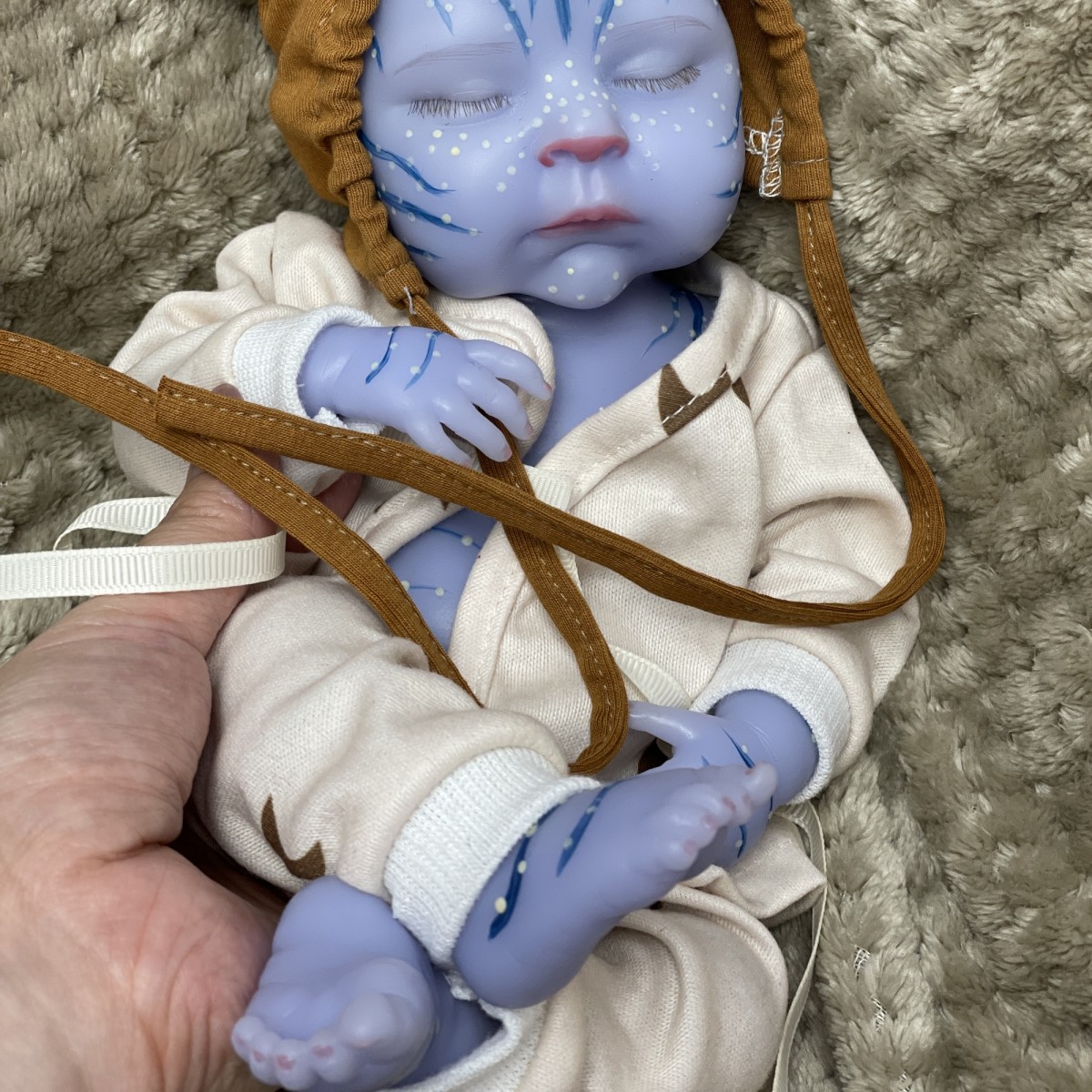 13 İnç Boyunda, Karanlıkta Par - Reborn Baby Doll Silicone Realistic incelemesi ve fiyatı